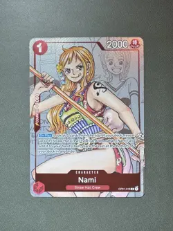Nami - OP01-016 (Alternate Art) OP01-016 One Piece Promotion Cards Foil - Image 1
