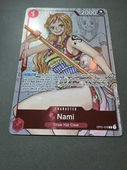 Nami - OP01-016 (Alternate Art) OP01-016 One Piece Promotion Cards Foil - Image 3