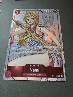 Nami - OP01-016 (Alternate Art) OP01-016 One Piece Promotion Cards Foil - Image 4