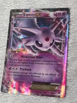 Pokemon ESPEONEX 52/122 Holo Collecting Card - VERY GOOD to MINT - never played - Image 4