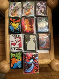 Assorted Pokemon ETB Card Sleeves - 11 - Image 1