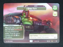 Boba Fett Daimyo 270 - Star Wars Unlimited Card #3UX - Image 2