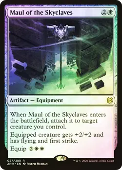 MTG - Maul of the Skyclaves - Foil - ZNR - Magic the Gathering - Image 1