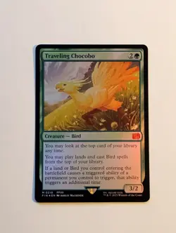 Traveling Chocobo Final Fantasy Foil - Image 1