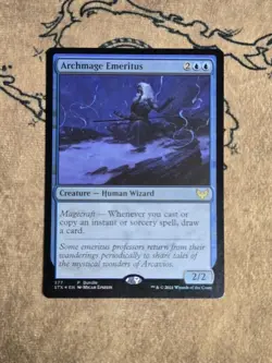 Archmage Emeritus 377 (STX) Unique and Miscellaneous Promos Foil - Image 1