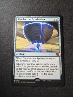 1x Simulacrum Synthesizer NM MTG Magic OTJ BIG SCORE - Image 1