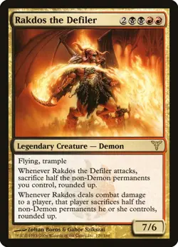 Rakdos the Defiler - Dissension (129) mtg Magic the Gathering - NM - Image 1
