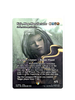 Kuja, Mage Manufacturer 0052 Rare Showcase Non-Foil FFIX FCA MTG FINAL FANTASY - Image 1