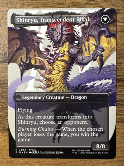 Magic MTG Final Fantasy Zenos yae Galvus #384 *NON-FOIL* Borderless Rare FFXIV - Image 2