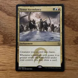 Temur Ascendancy #305 | Near Mint | Tarkir Dragonstorm Commander TDC Magic MTG - Image 1