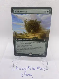 x1 Rumbleweed - Extended Art R MTG Commander: Outlaws of Thunder Junction M/NM, - Image 1