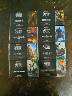 MtG Secret Lair x PlayStation: Foil Trophy Bundle + Sol Ring Bonus - Sealed - Image 1