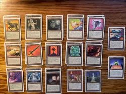 MTG: Chronicles Artifact Lot: 30 Total - 17 Different - Magic The Gathering - Image 1