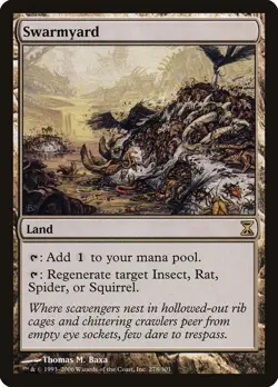 MTG LP English MTG Swarmyard Original Printing Time Spiral - Image 1