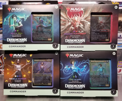 Magic the Gathering: Duskmourn Commander Deck Set of 4 Boxes New Factory Sealed - Image 1