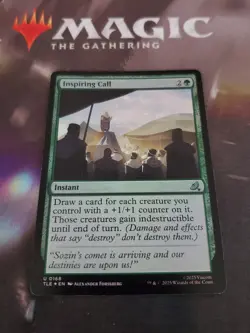 Mtg. Inspiring Call. Foil. Avatar: The Last Airbender. Pack Fresh - Image 1