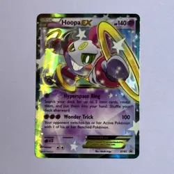 Pokemon Hoopa EX XY85 Ultra Rare Black Star Promo Card - Ungraded NM - Image 1