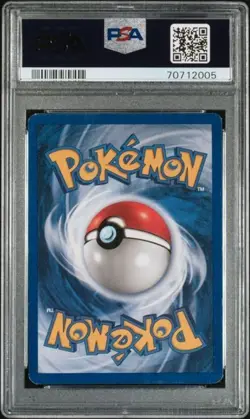 TCG 2000 Pokemon MAGNETON Base Unlimited Game HOLO Foil Card # 9 Graded PSA 7 - Image 2