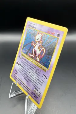 Mewtwo 10/102 Holo Rare Base Set (Shadowless) Pokemon Card - Image 5