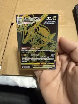 Pokemon TCG Rayquaza VMAX TG29/TG30 Full Art Near Mint Condition - Image 1