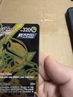 Pokemon TCG Rayquaza VMAX TG29/TG30 Full Art Near Mint Condition - Image 3