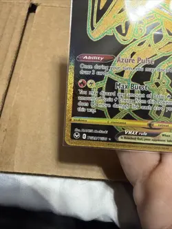 Pokemon TCG Rayquaza VMAX TG29/TG30 Full Art Near Mint Condition - Image 5