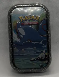 Shining Fates Mini Tin Pokemon TCG 2021 Kyogre Art Factory Sealed - Image 1