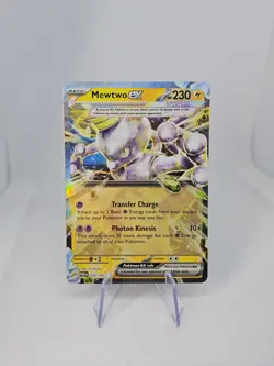 Mewtwo EX Paradox Rift 058/182 Double Rare Near Mint Pokemon TCG - Image 1
