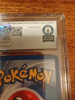 2000 Pokemon 1 of 1 Guinness World Record Misty's Poliwrath Gym Heroes 31/132 - Image 3