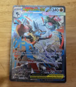 Pokemon Mega Lucario ex 179/132 Mega Evolution Special Illustration Rare Holo - Image 5