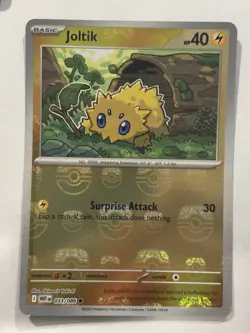 Joltik (Master Ball Pattern) 033/086 Sv: White Flare Holo Pokemon TCG English - Image 1