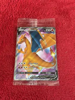 CHARIZARD V SWSH050 Black Star Promo Champions Path ETB Pokemon TCG SEALED - Image 1