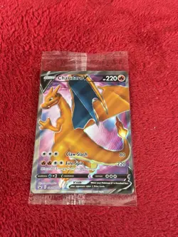 CHARIZARD V SWSH050 Black Star Promo Champions Path ETB Pokemon TCG SEALED - Image 5