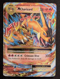 M Charizard EX 13/108 XY - Evolutions Pokemon TCG HP - Image 1