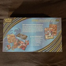 Pokemon Mega Charizard X ex Ultra Premium Collection Box Sealed New UPC - Image 2