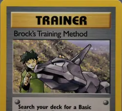 Pokemon TCG Gym Heroes Brock's Training Method 106/132 Regular MINT - Image 2