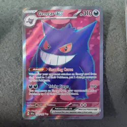 Pokemon TCG Gengar EX 193/162 : Temporal Forces - Near Mint - Image 1