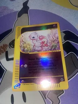 Pokemon TCG Mew 055/165 Reverse Holo 2002 Expedition Base Set Near Mint NM - Image 1