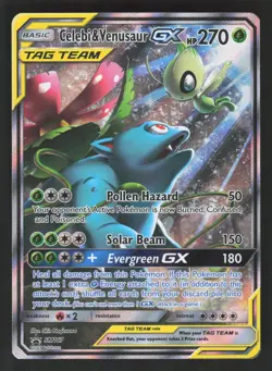 Celebi & Venusaur GX SM167 Pokemon TCG SM Promos NM - Image 1