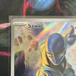 Pokemon Sawk TCG 130/086 Scarlet & Violet SV White Flare English NM Condition - Image 2
