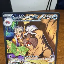 Pokemon TCG Arven's Mabosstiff EX 235/182 Sv10: Destined Rivals SAR - Image 3