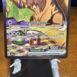 Pokemon TCG Arven's Mabosstiff EX 235/182 Sv10: Destined Rivals SAR - Image 4