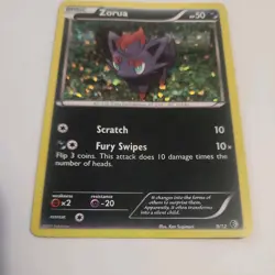 2011 Pokemon Zorua #9/12 Pokemon TCG Holo McDonalds Promo MP-LP - Image 4