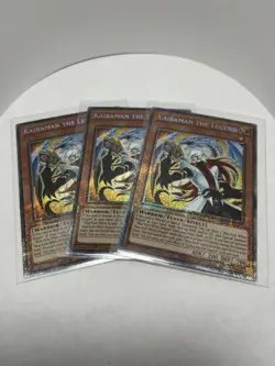 3x Yu-Gi-Oh! Kaibaman the Legend - DUAD-EN021 - NM 1st Edition Starlight Rare - Image 1