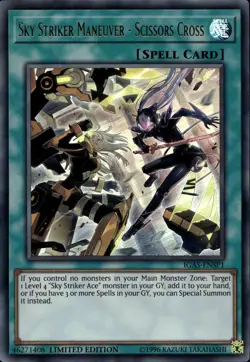 Sky Striker Maneuver - Scissors Cross Ltd Ed Ultra Rare IGAS-ENSP1 Yu-Gi-Oh! - Image 1