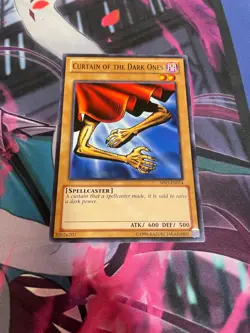 YUGIOH - CURTAIN OF THE DARK ONES - AP03 - NM - COMMON - Image 1