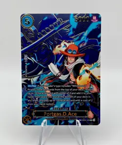 Portgas D. Ace EB02-028 R English - One Piece TCG - Carrying on His Will - SP - Image 1