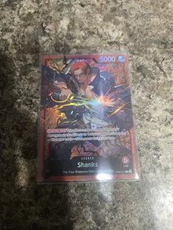 One Piece TCG Shanks Complete Deck FULLY SLEEVED *LOCALS WINNER* *SHIPS NOW* - Image 1
