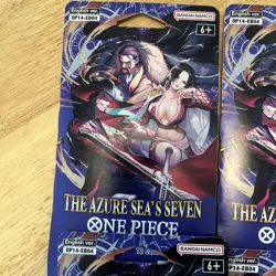 One Piece TCG The Azure Seas Seven (10) Sleeved Booster Packs IN HAND FAST SHIP - Image 3