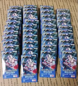 One Piece Op-14/EB04 Sleeved Booster Pack Lot x 39 (In Hand, Ships ASAP) - Image 1